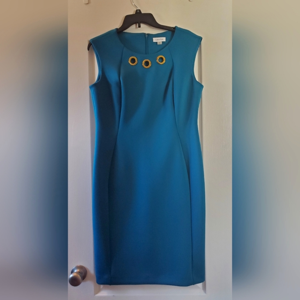 Teal Calvin Klein Woman's Dress